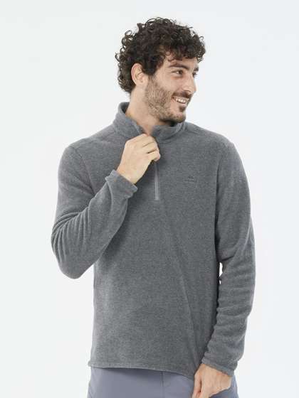 Decathlon Quechua -
                        Men Grey MH100 Breathable Mountain Hiking Fleece
                        Jacket