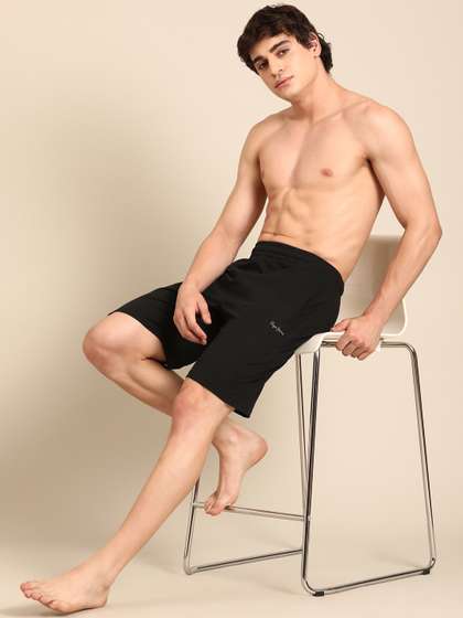 Pepe Jeans Men
                        Mid-Rise Lounge Shorts
