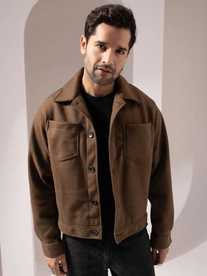 PERCH Men Crop
                        Tailored Jacket