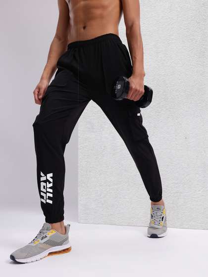 HRX by Hrithik Roshan Men Cargo Style Rapid-Dry Training Joggers