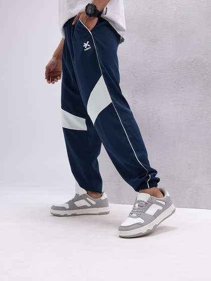 HRX by Hrithik Roshan Men Lifestyle Contrast Piping Detail Joggers