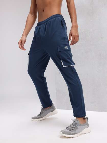 HRX by Hrithik Roshan Men Rapid-Dry Cargo-Style Training Track Pants