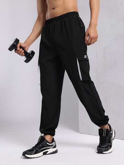 HRX by Hrithik Roshan Men Rapid-Dry Training Cargo-Style Joggers