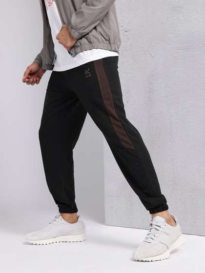 HRX by Hrithik Roshan Men Lifestyle Joggers with Contrast Panels