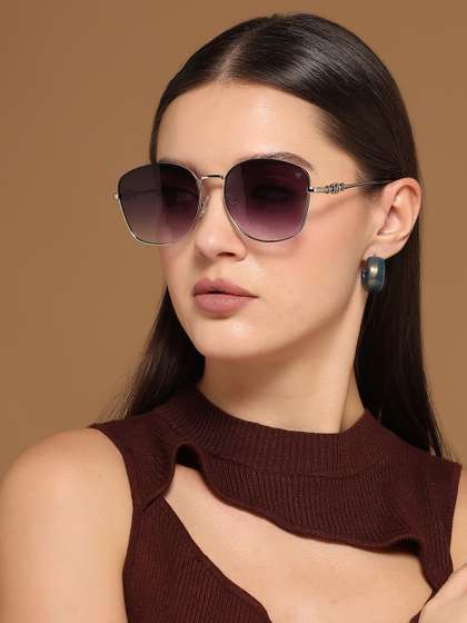 Voyage Women Oversized
                      Sunglasses with UV Protected Lens