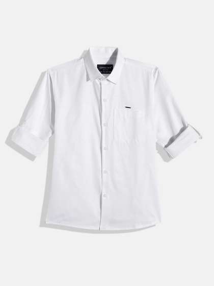 CHARCHIT Boys Comfort
                    Pure Cotton Casual Shirt