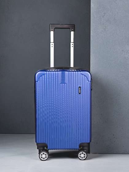 The Roadster Life
                        Co. Textured Hard-Sided Cabin Trolley Bag -
                        45.54L