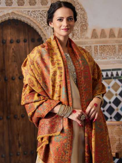Pashmoda Women
                        Paisley Woven Design Shawl