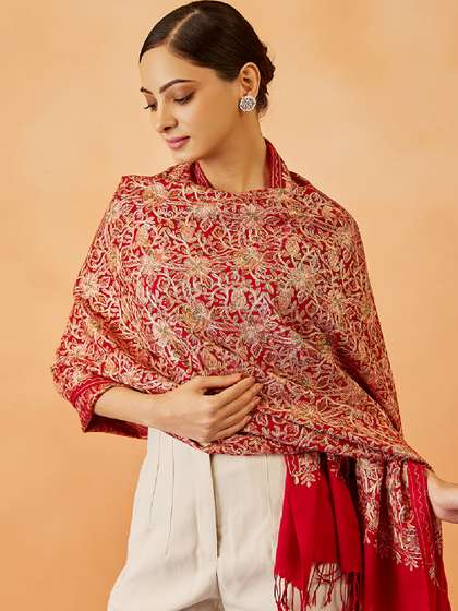Pashmoda Women Embroidered Shawl