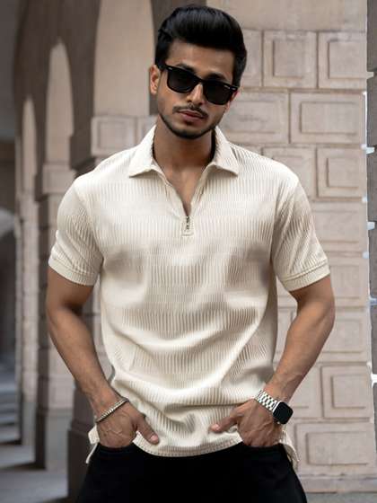 Powerlook Men Polo Collar T-shirt