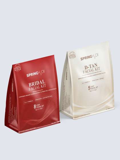 Spring H2O Set Of
                          2 Bridal & D-Tan Facial Kit - 130 g