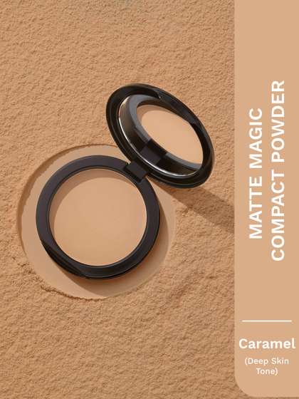 Pilgrim Matte Magic
                        Compact Powder With SPF 25- 7 g- Caramel-25