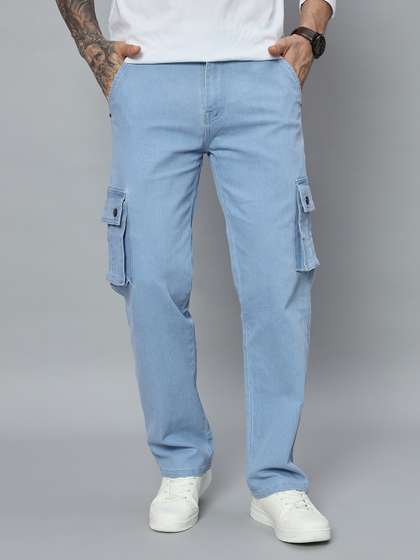 DENIMLOOK Men Light
                        Fade Stretchable Jeans