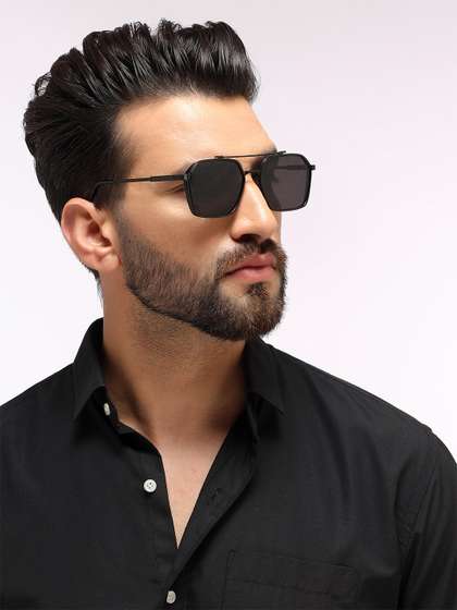 Eyejack by Voyage
                        Unisex Wayfarer Sunglasses with UV Protected
                        Lens B80677CL846