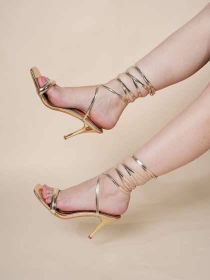 Lavie Women Square
                        Toe Stiletto Gladiators