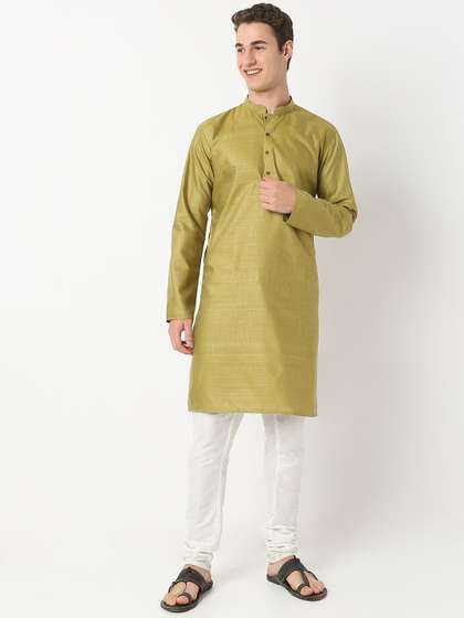 BELLAZO Cotton Silk Straight Kurta