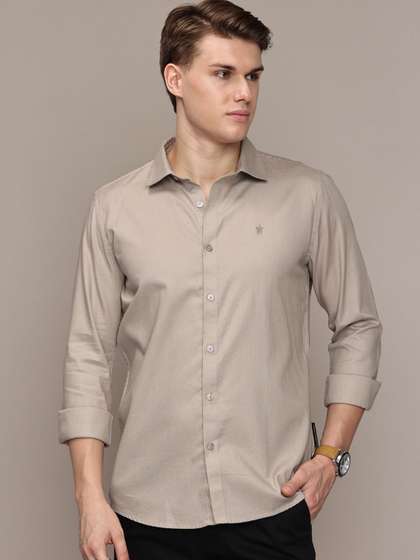 French Connection
                        Men Premium Spread Collar Solid Cotton Slim Fit
                        Casual Shirt