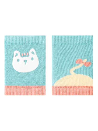 SYGA Infants Printed
                      Cotton Stretchable Knee Pads
