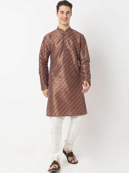 BELLAZO Striped Embellished Kurta