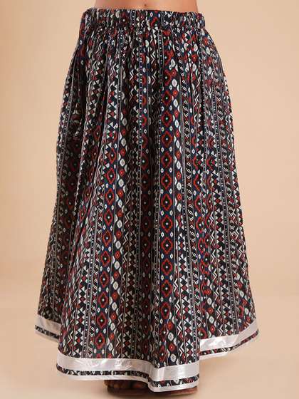 Sangria Girls Printed Maxi Skirts
