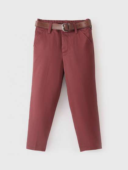 Mark & Mia Boys
                    Regular Fit Trousers With Belt