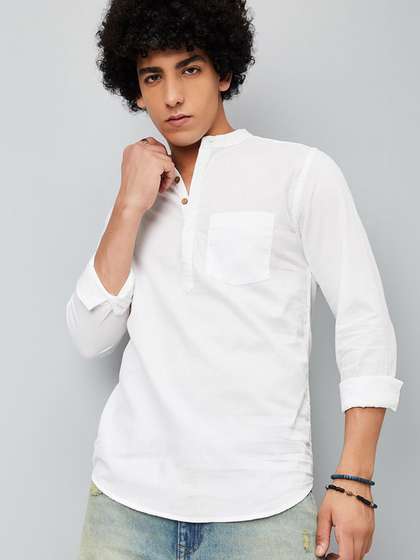 max Pure Cotton Short Kurta
