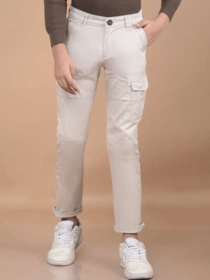 Crimsoune Club Boys
                    Smart Slim Fit Cargos Trousers