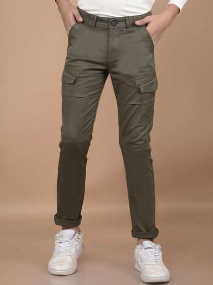 Crimsoune Club Boys
                    Smart Slim Fit Cargos Trousers