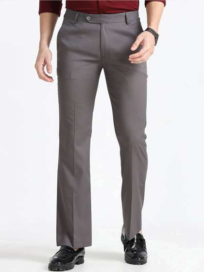 Espanshe Men
                        Mid-Rise Formal Trousers