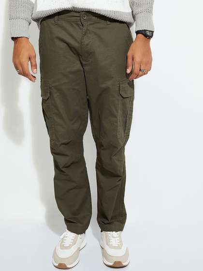 MAX URB_N Men
                        Relaxed Fit Solid Cargos