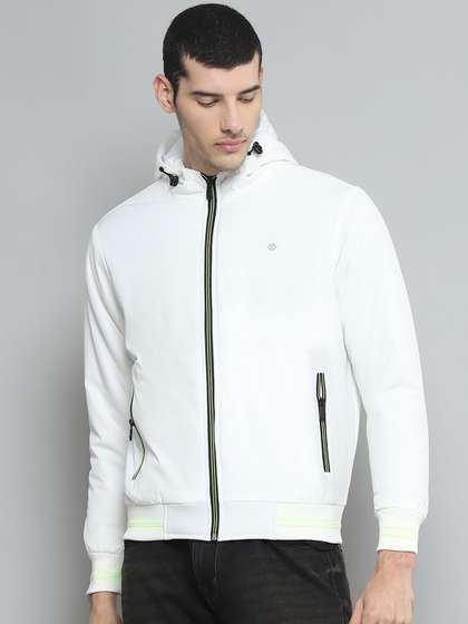 Cloak & Decker
                        Men Hooded Solid Casual Bomber Lightweight
                        Jacket