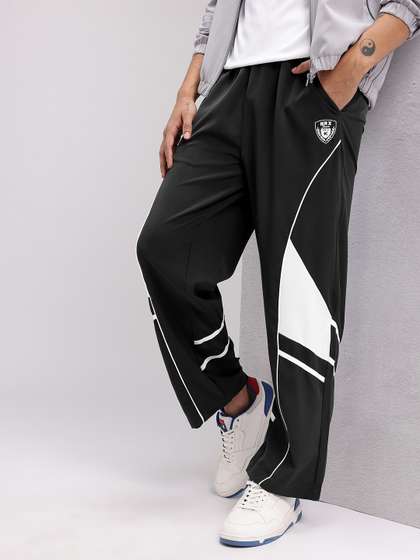 HRX by Hrithik
                        Roshan Men Contrast Panel Relaxed Lifestyle
                        Track Pants
