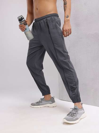 HRX by Hrithik Roshan Men Printed Detail Contrast Piping Training Joggers