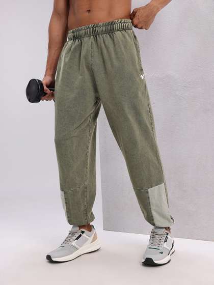 HRX by Hrithik Roshan Men Paneled Training Joggers