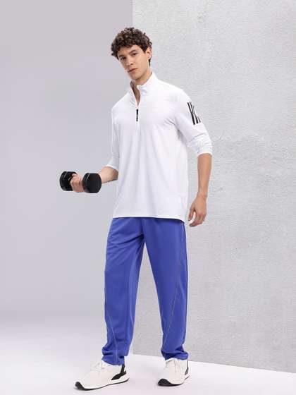 HRX by Hrithik Roshan Men Mid-Rise Rapid-Dry Running Track Pants