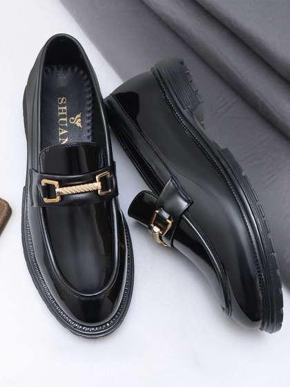SHUAN Men Formal
                        Slip-On Shoes