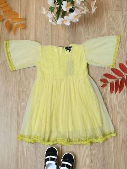 Bella Moda Girls Fit
                    & Flare Dress