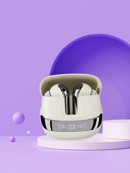 zusix LuxPods 152
                        TWS Earbuds With 70H Playtime Quad Mics With ENC
                        & ANC