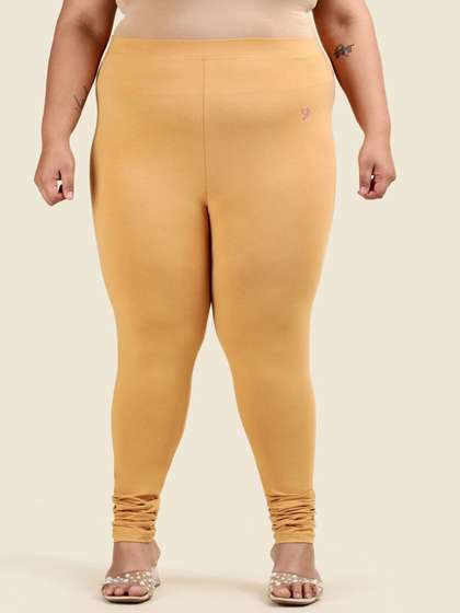 TWIN BIRDS Plus Size
                        Women Super Stretch Cotton Churidar Length
                        Leggings
