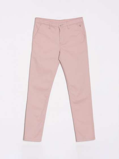 Allen Solly Junior Boys
                    Slim Fit Mid-Rise Trousers