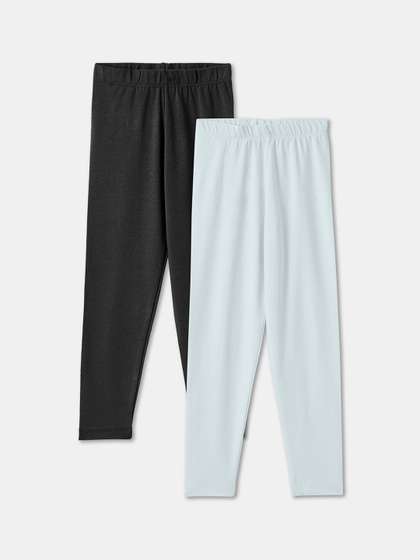 R&B Girls Pack Of
                      2 Ankle-Length Leggings