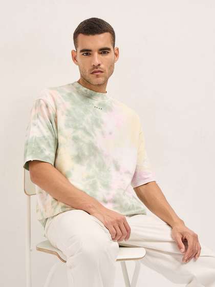 Price History of THE BEAR HOUSE Men Dyed Round Neck Cotton