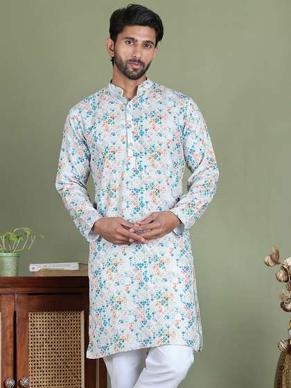 Anouk Men Floral Kurta
