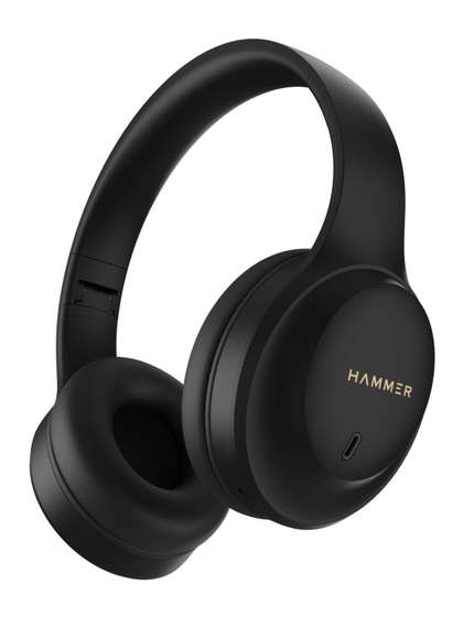 HAMMER Vibe ENC
                        Headphone, 40mm Driver, Dual Pairing, 50hrs
                        Playtime, Voice Assistant
