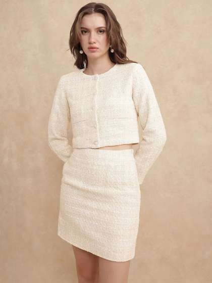 RAREISM Vadzai -B Primary Beige Skirts