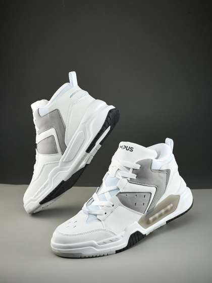 Campus OG-37 Men
                    Colourblocked Mid-Top Sneakers