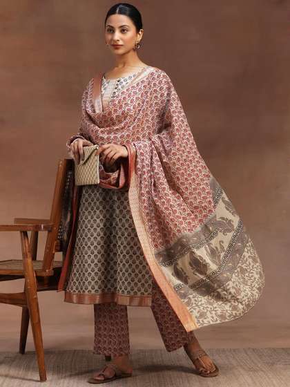 Libas Pure Cotton Kurta Set