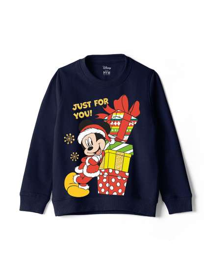 Wear Your Mind Boys
                    Printed Pullover Sweatshirt