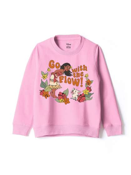 Wear Your Mind Girls
                    Graphic Printed Pure Cotton Sweatshirt
