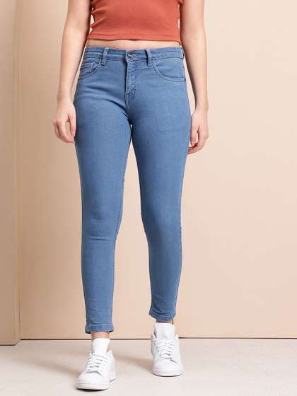Mast & Harbour
                        Women Skinny Fit Mid-Rise Stretchable Jeans